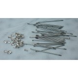 KOLO 18´´ BUBEN - VÝPLET - M4x144 - (36KS DRÁTY NEREZ + 36KS MATICE NIKL) 